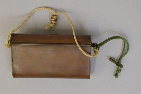 Vintage Locked Copper Box