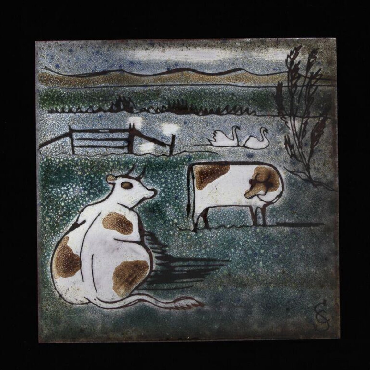 Riverside Pasture with Cows