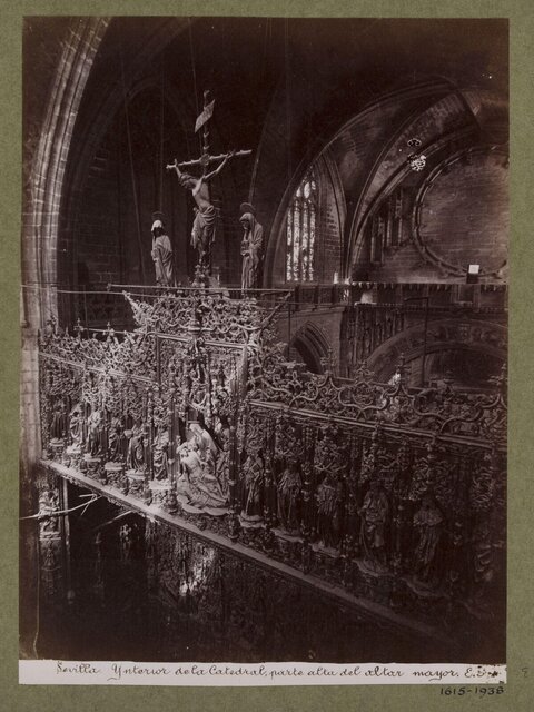 Upper Main Altar of Seville Cathedral