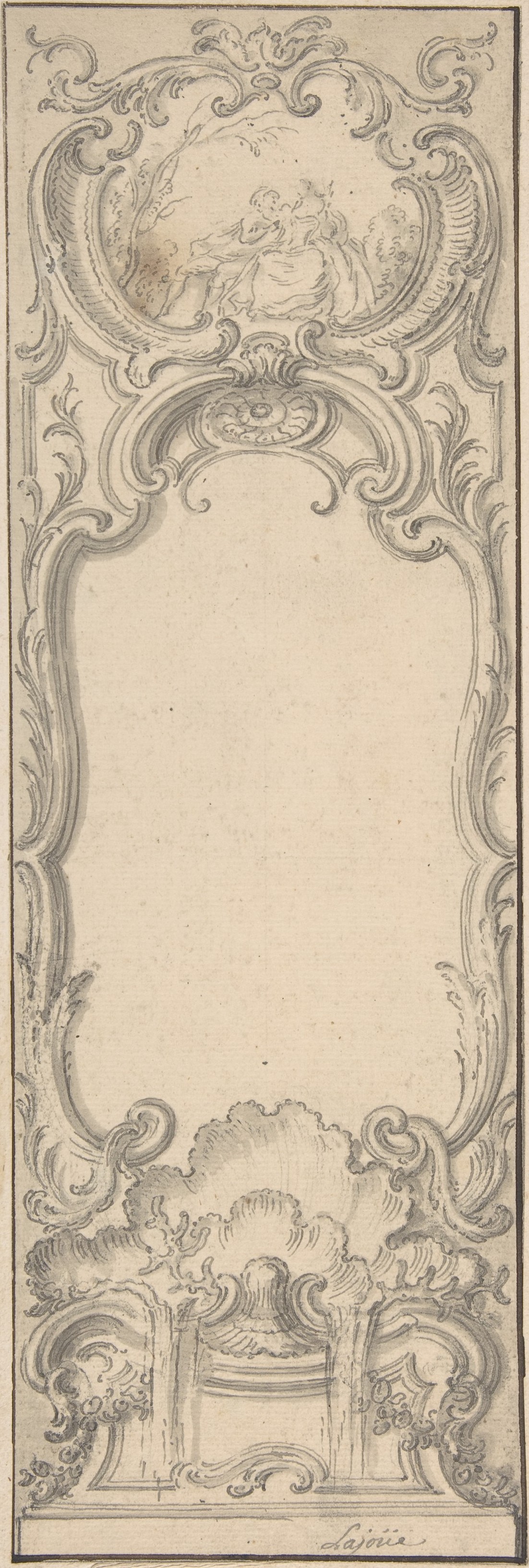 Rococo Decorative Panel Sketch