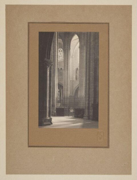 Gothic Cathedral Interior View