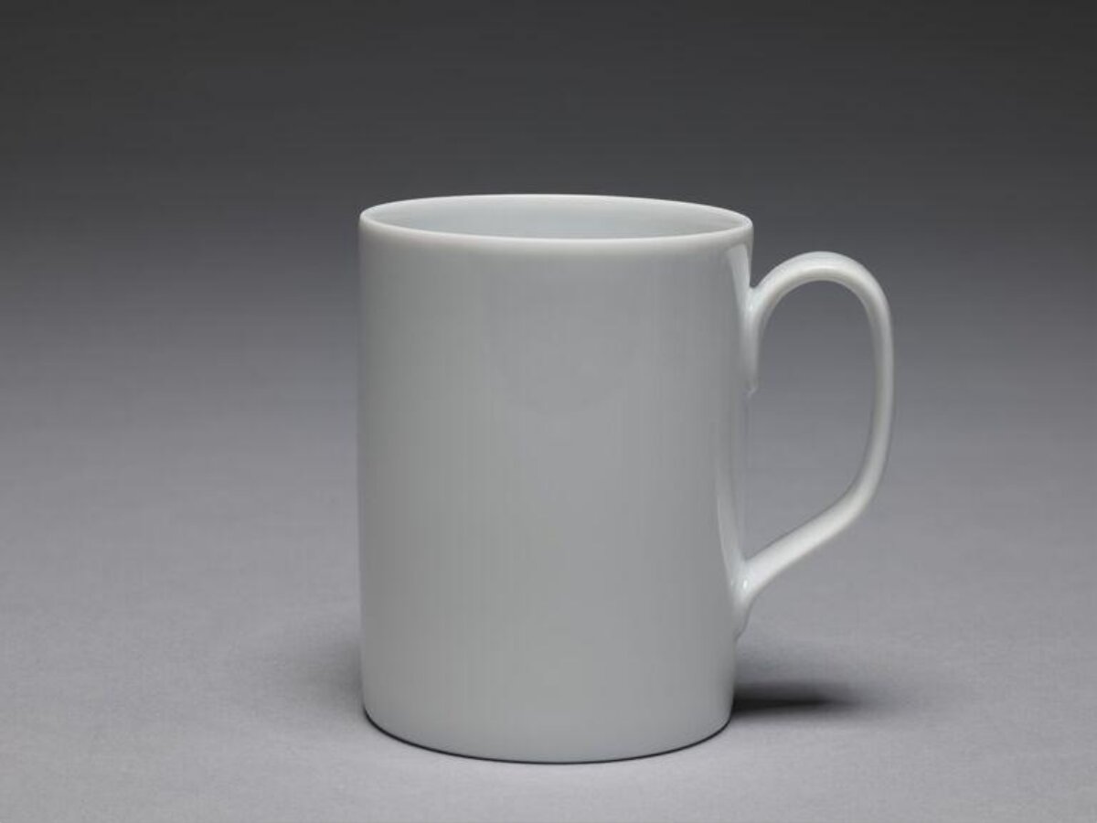 Plain White Ceramic Mug
