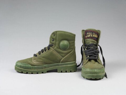 Vintage Green Jean Paul Gaultier Boots