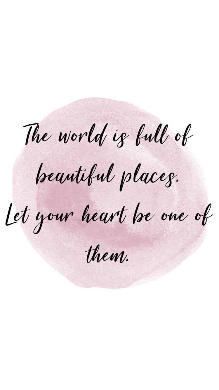 Inspirational Positive Heart Quote