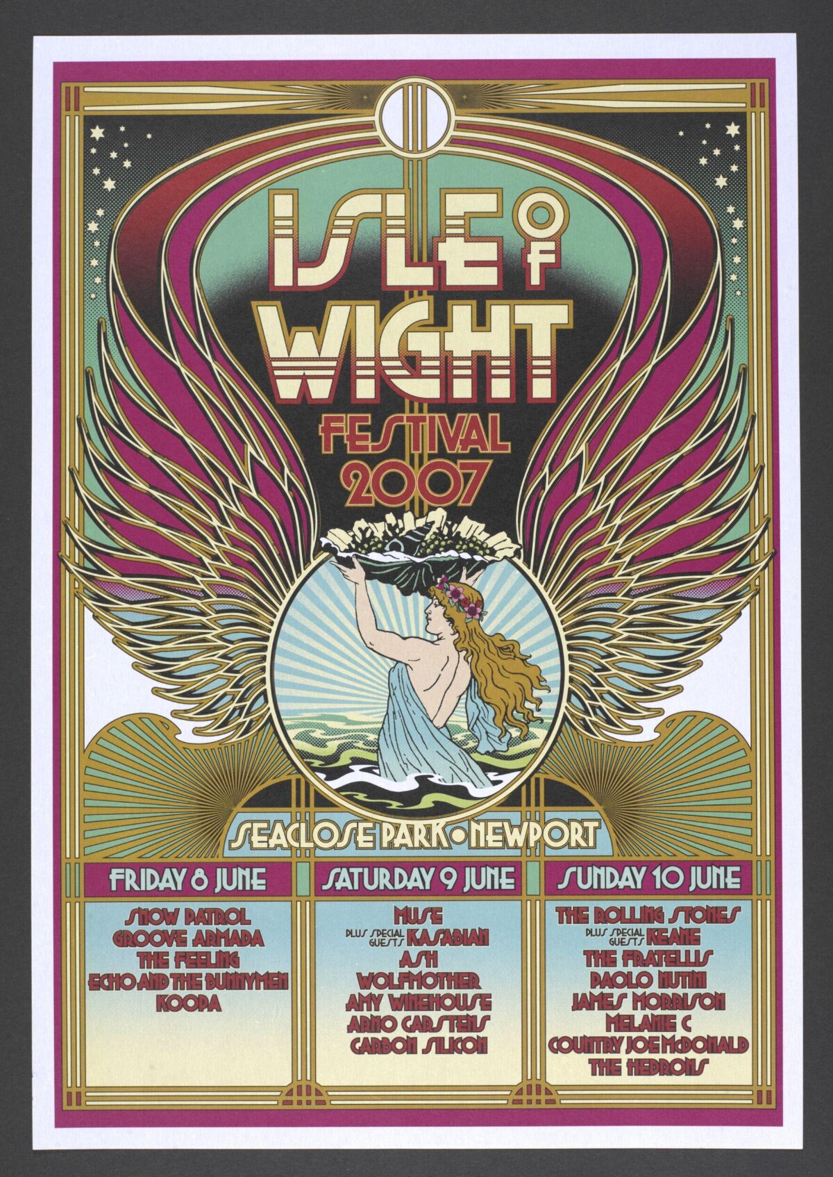 2007 Isle of Wight Festival Poster
