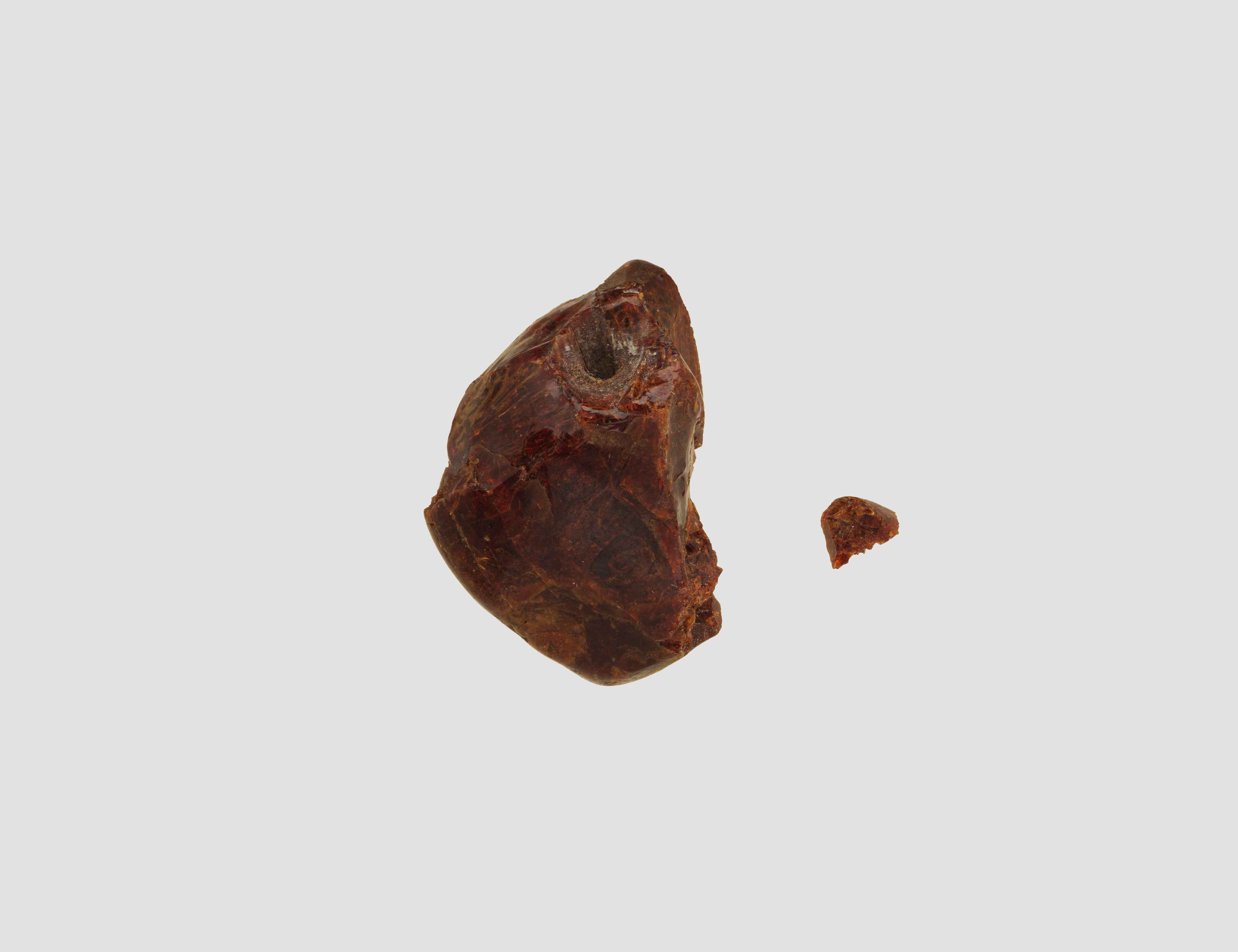 Two Pieces of Raw Amber — Science