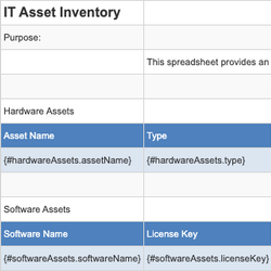 IT Asset Inventory