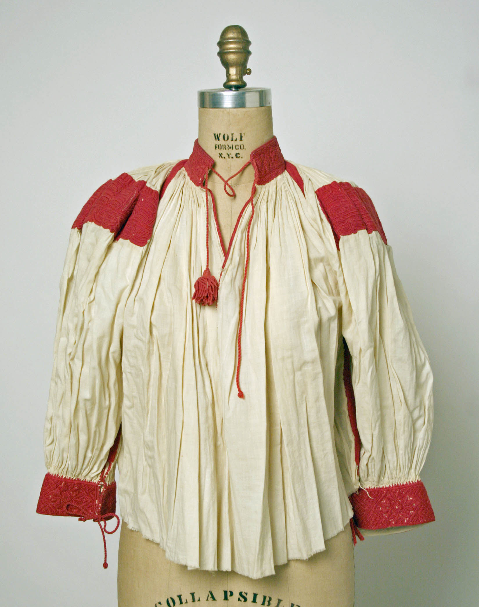 Vintage Embroidered Folk Blouse