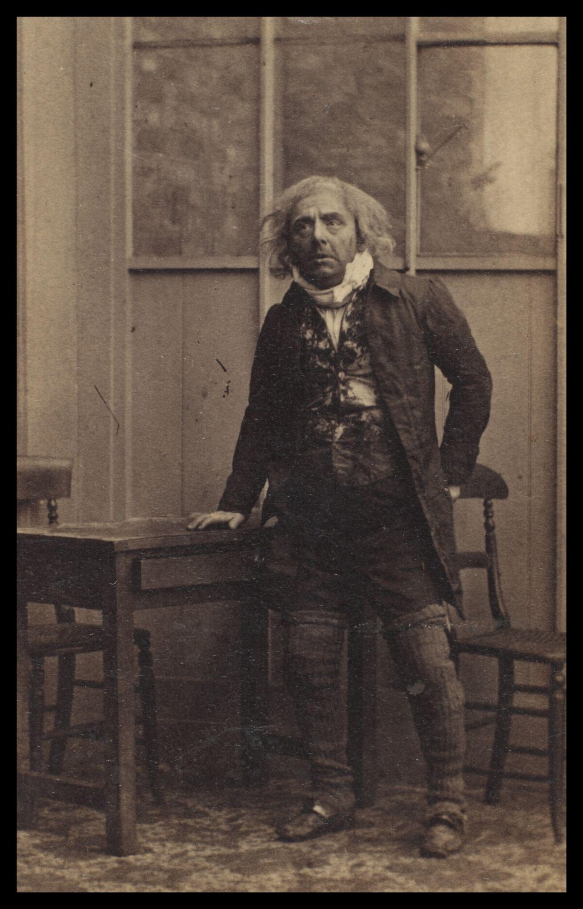 Vintage Studio Portrait of Man in Period Costume
