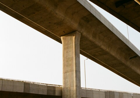 Low Angle View of Urban Viaduct