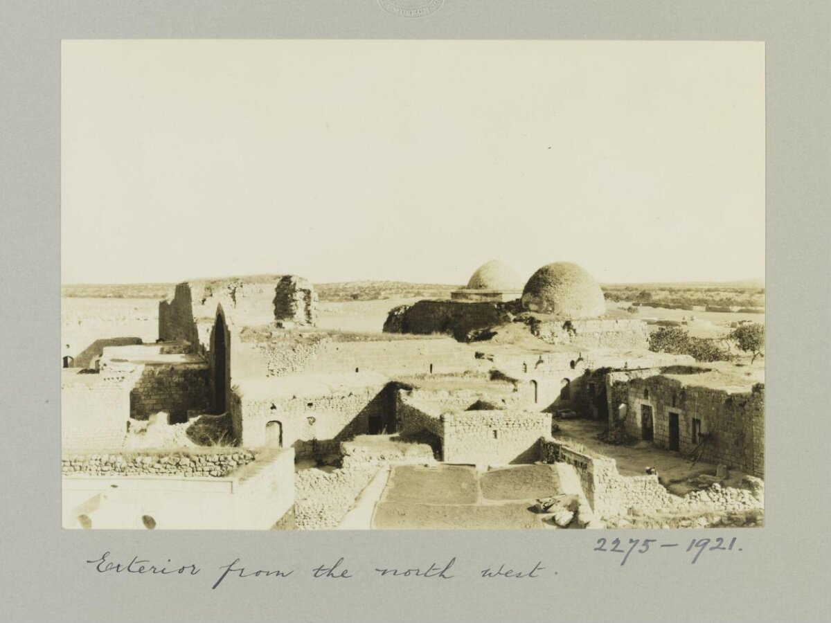 Northwest View of Ancient Stone Ruins