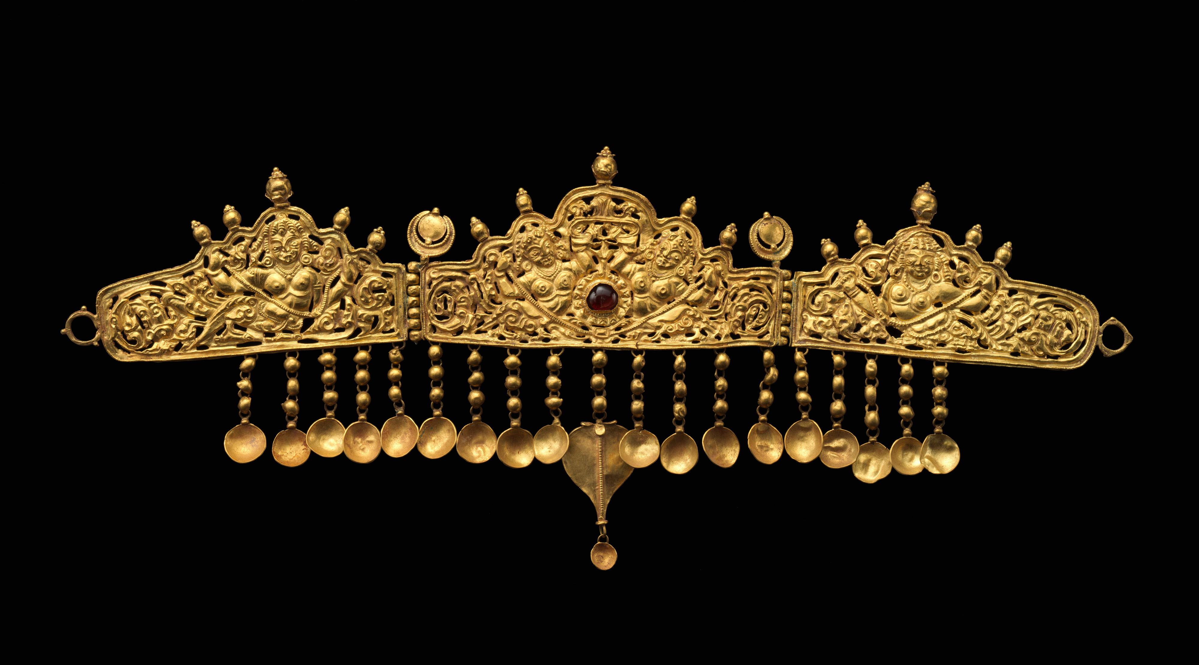Ancient Carved Gold Diadem