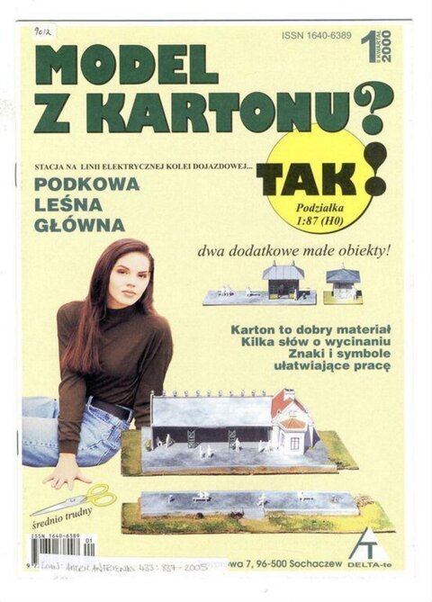 Model Z Kartonu 2000 Magazine Cover