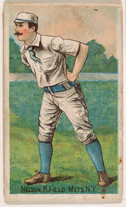 Vintage Nelson NY Mets Baseball Card