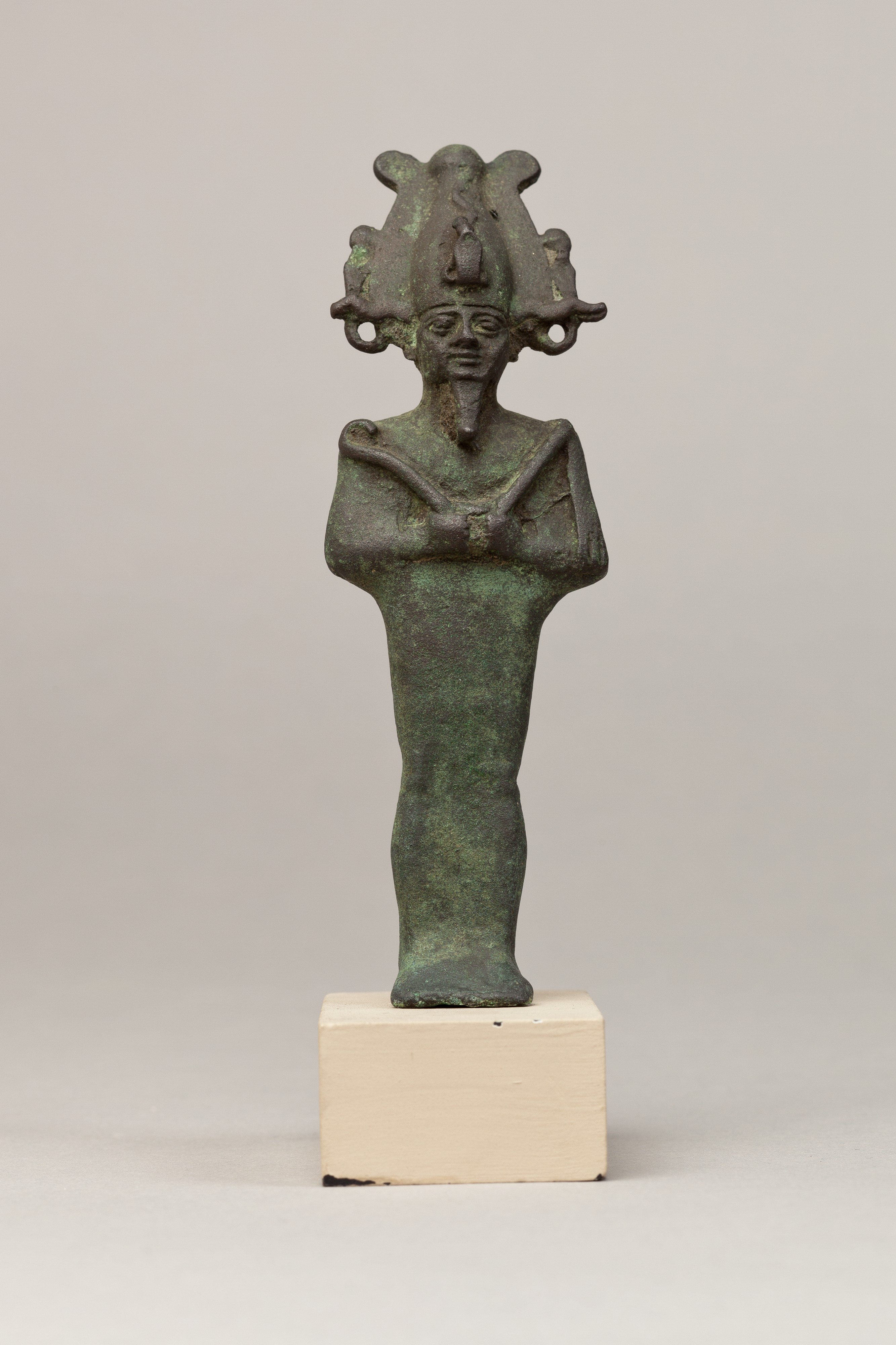 Ancient Egyptian Bronze Deity Statuette