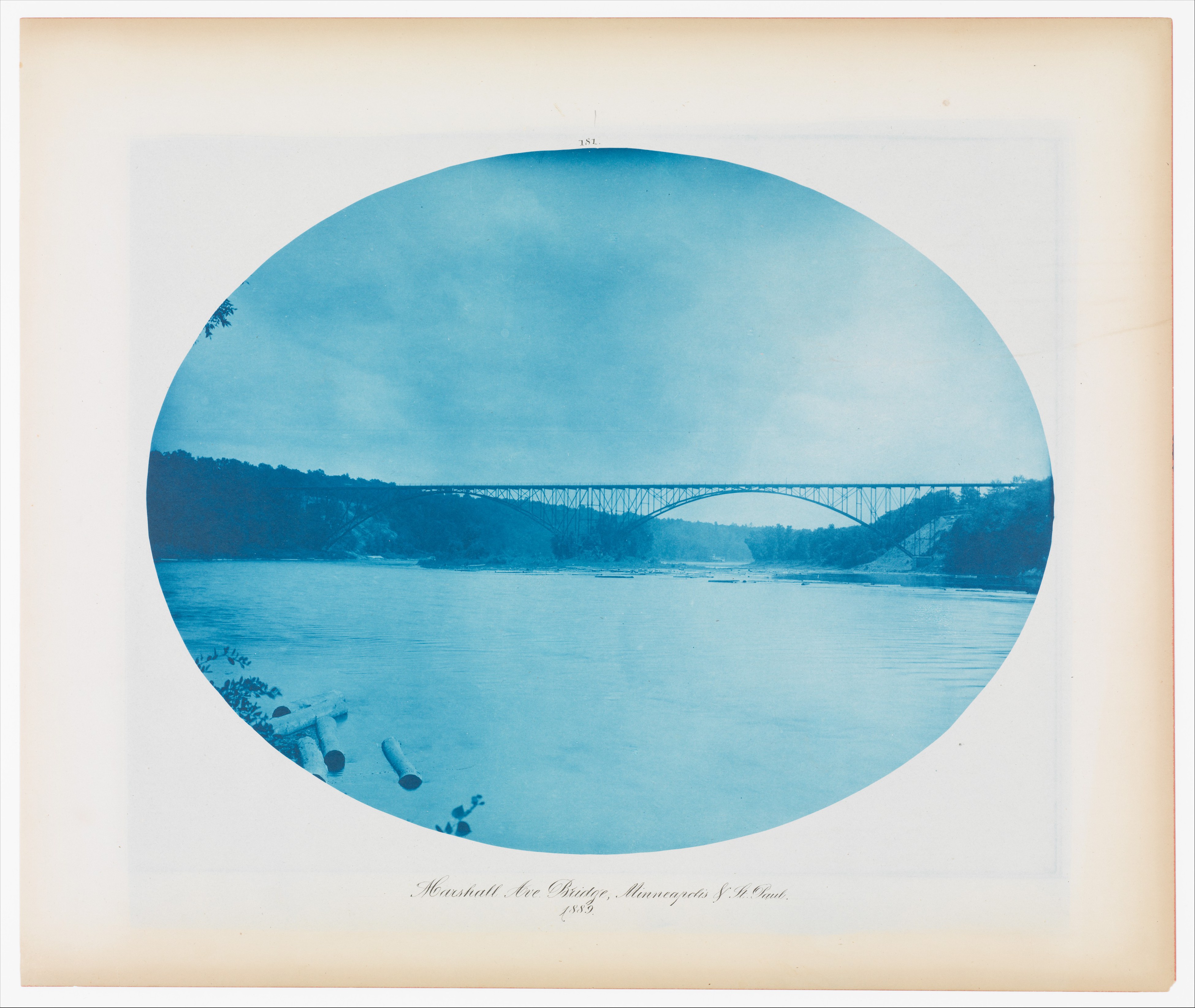 1889 Marshall Avenue Bridge Over River