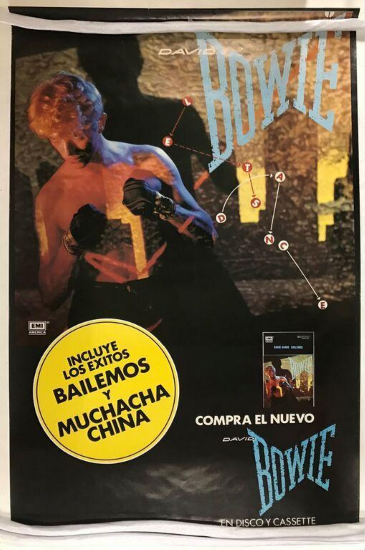 David Bowie Album Promotional Poster