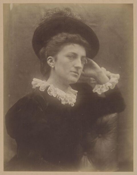 Vintage Portrait of 19th Century Woman
