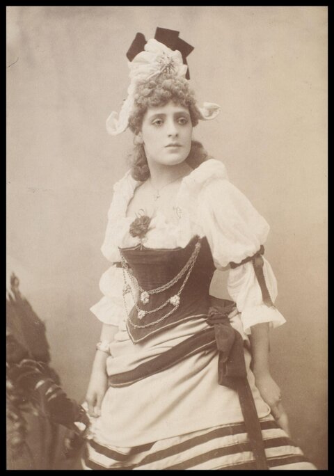 Vintage Victorian Woman Portrait
