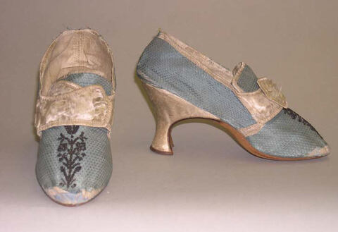 Pair of Vintage High-Heeled Shoes