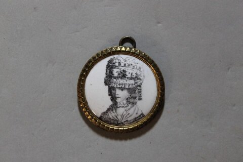 Vintage Portrait Pendant