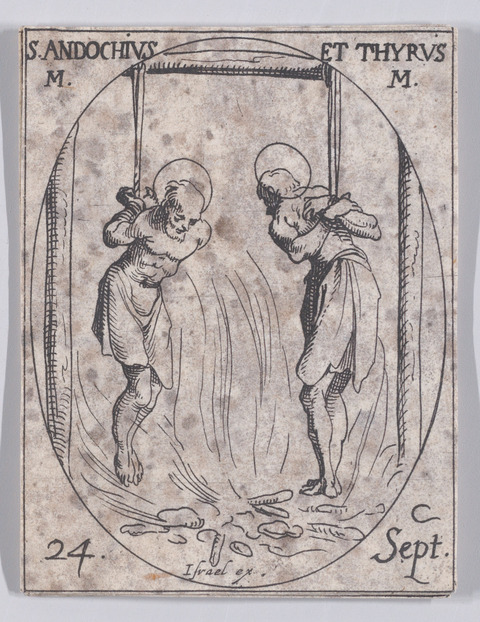 Martyrdom of Saints Andochius and Thyrsus