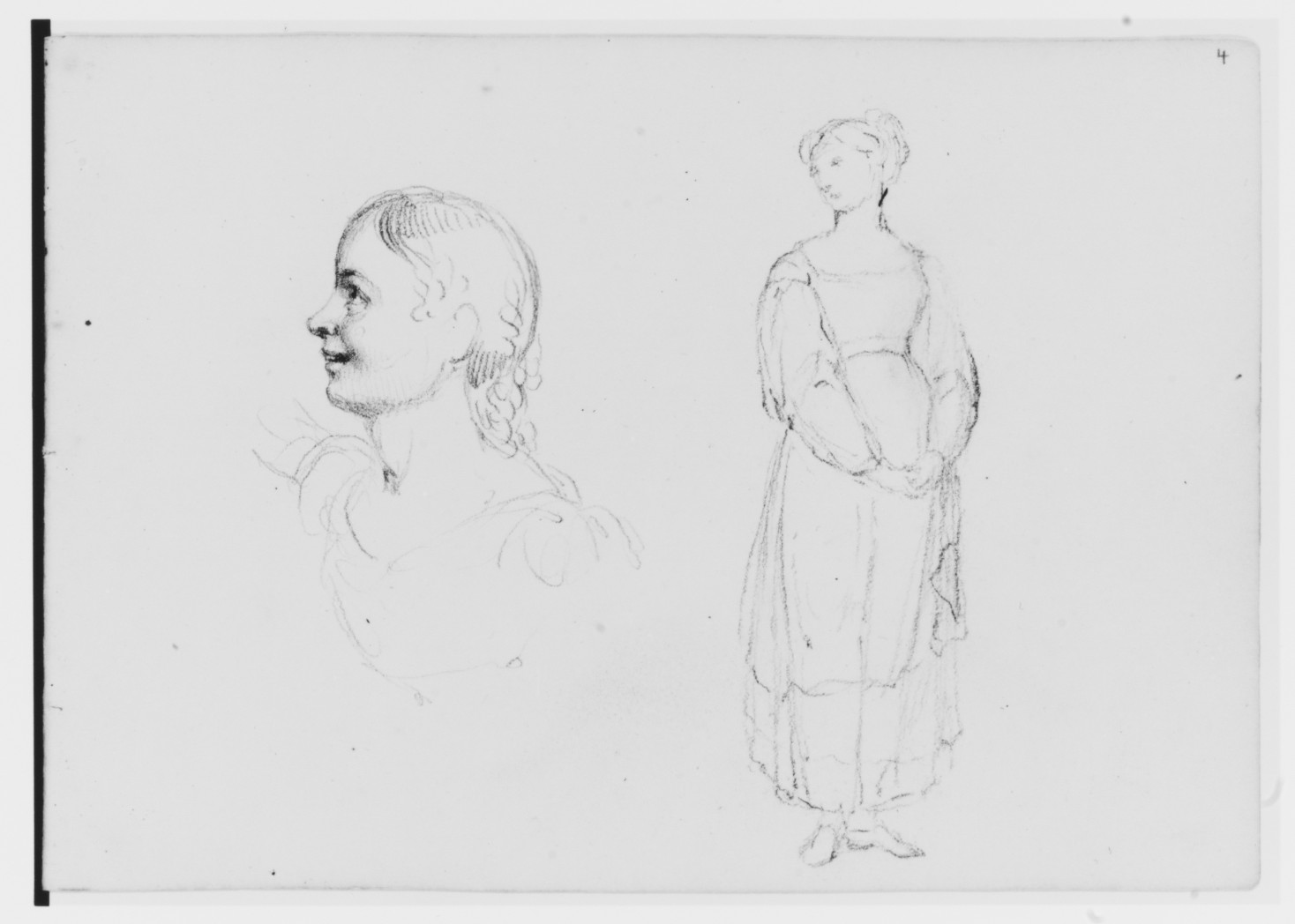 Two Sketches of Women