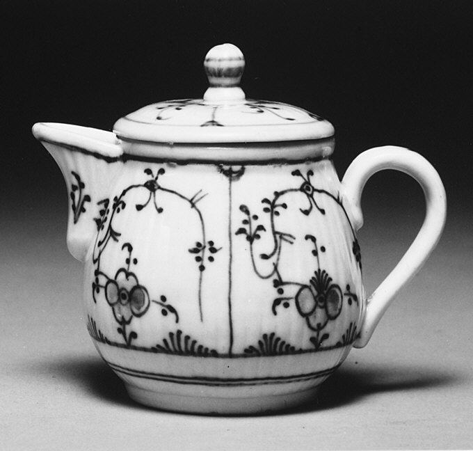 Blue and White Porcelain Teapot