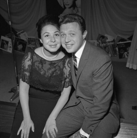 Portrait of Eydie Gorme and Steve Lawrence