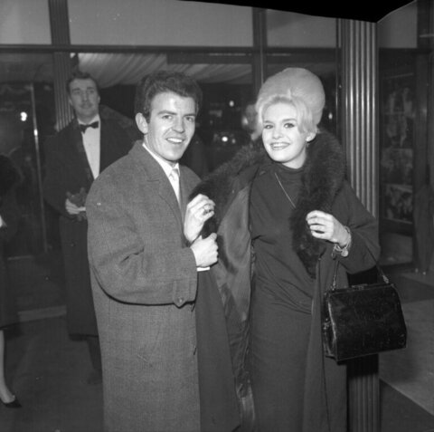 Smiling Couple At Formal Event