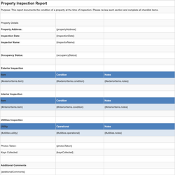 Property Inspection Report