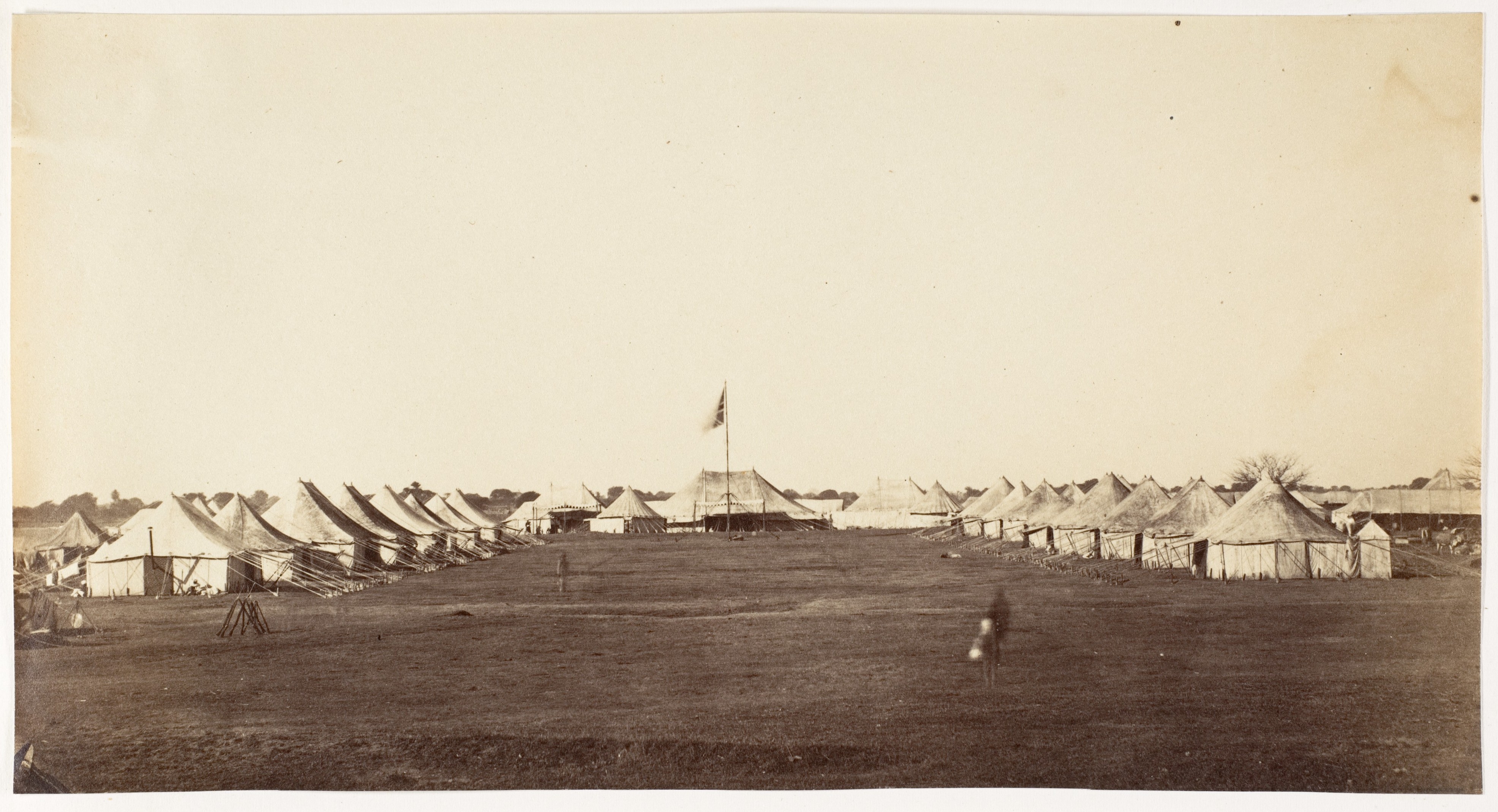 Historical Military Tent Encampment