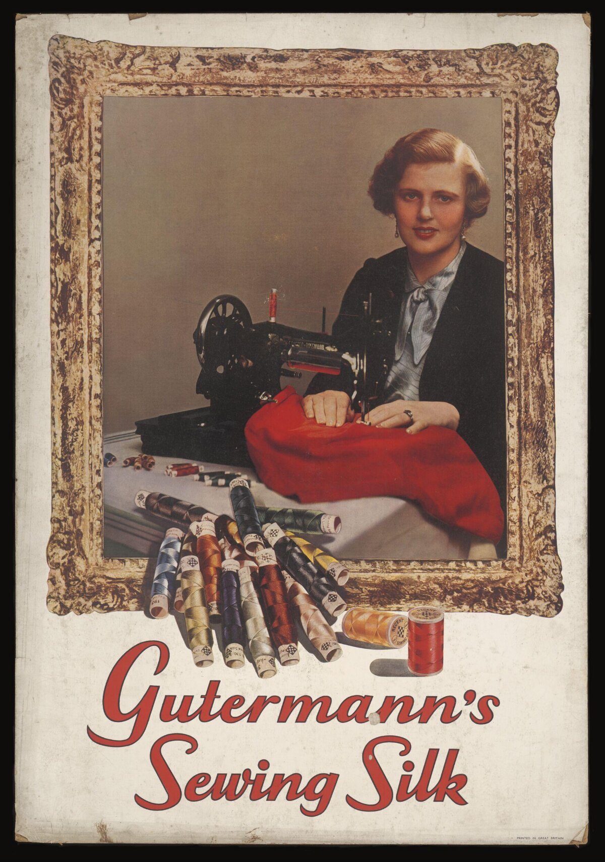 Vintage Gutermann's Sewing Silk Ad