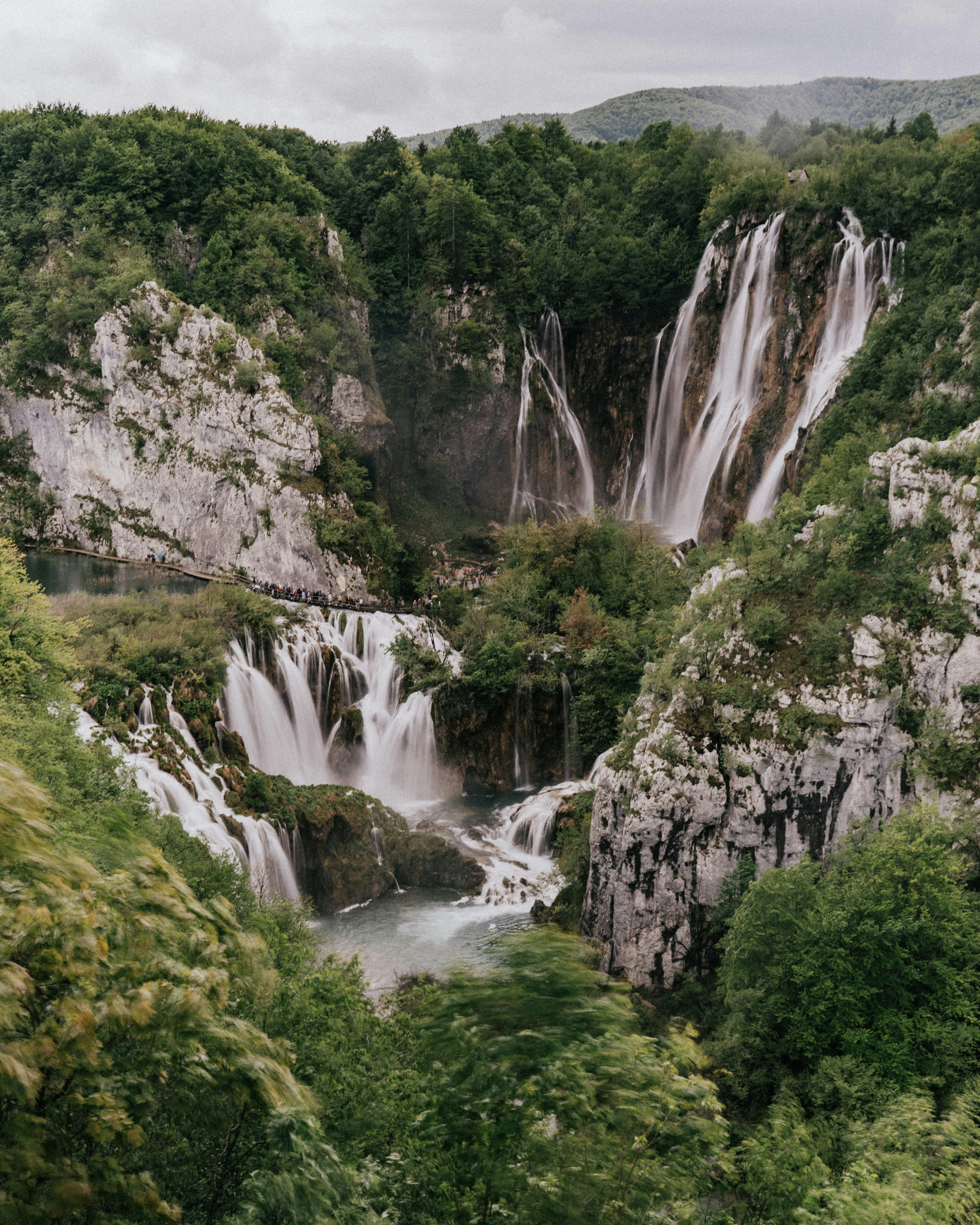 Plitvice Lakes Waterfalls