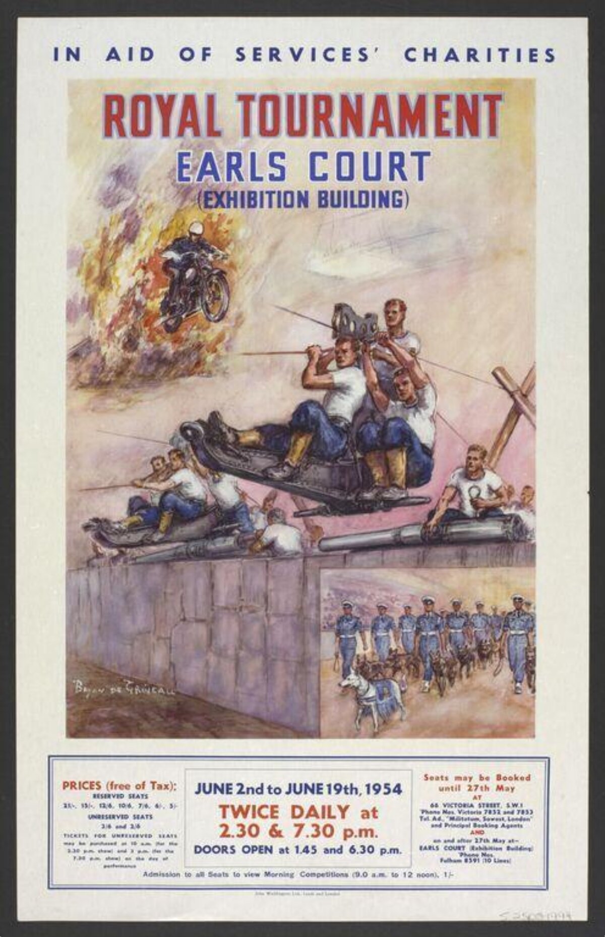 1954 Royal Tournament Poster