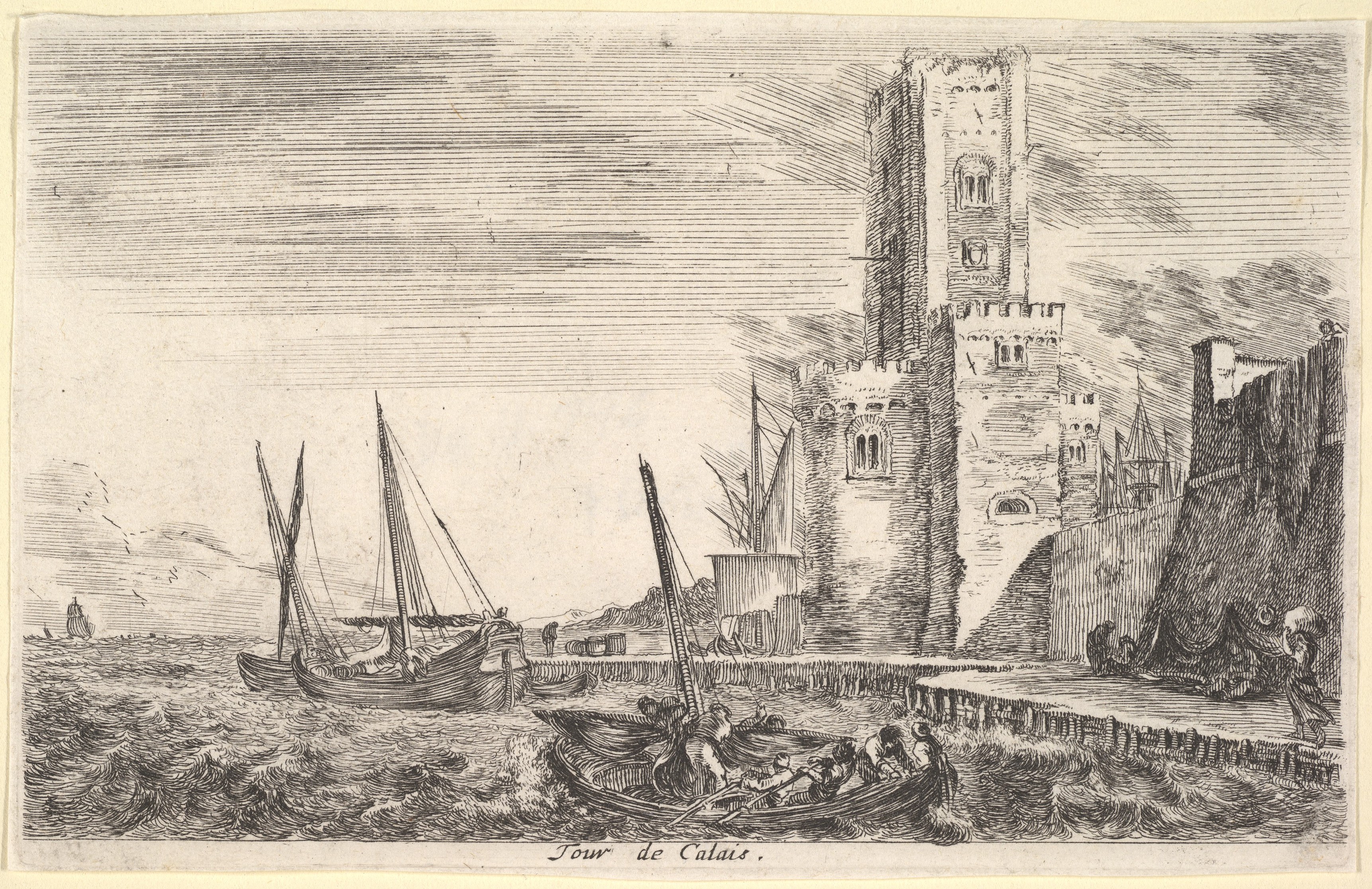 Calais Tower Harbor View
