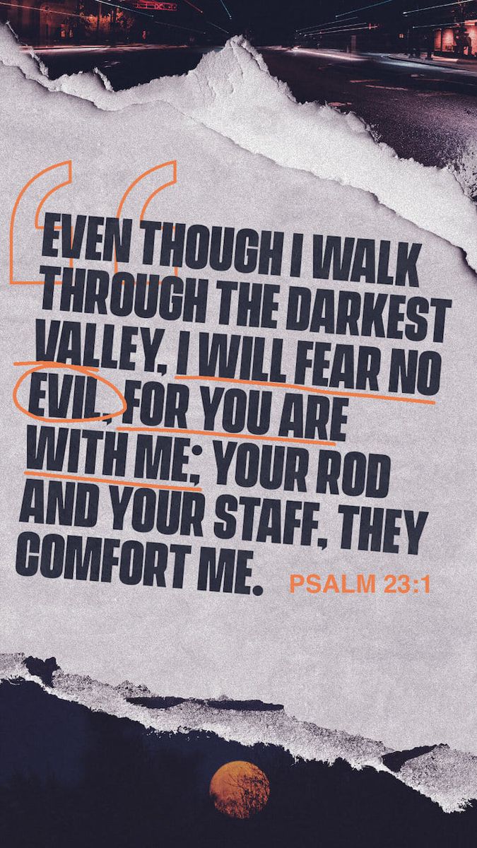 Psalm 23 Bible Verse Quote