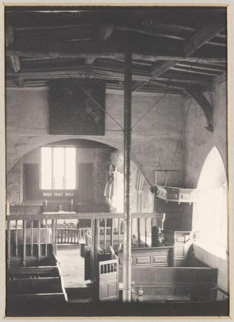 Old Church Interior View