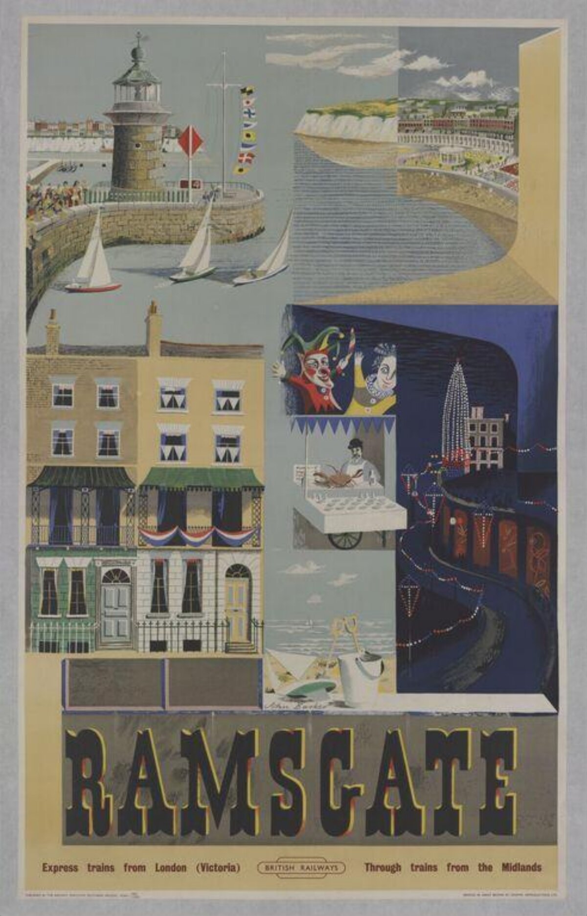 Vintage Ramsgate Travel Poster
