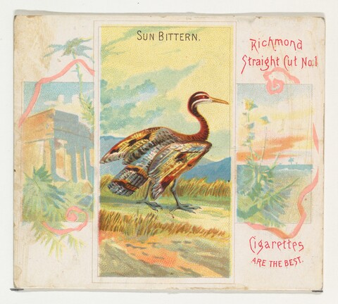 Vintage Sun Bittern Cigarette Ad
