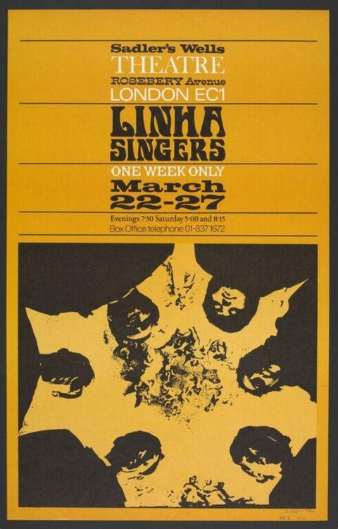 Linha Singers London Theatre Poster