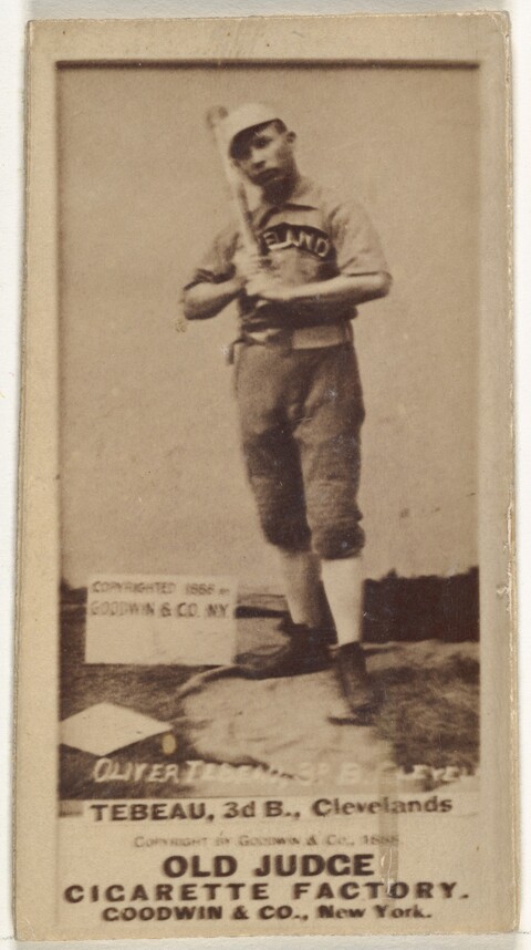 1888 Old Judge Baseball Cigarette Card