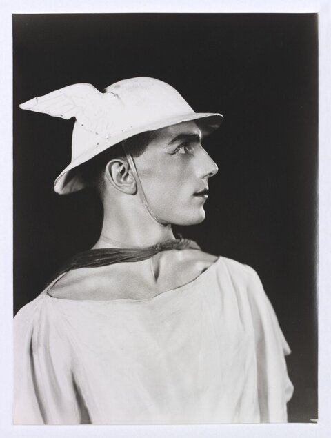 Portrait of Dancer as Mercury