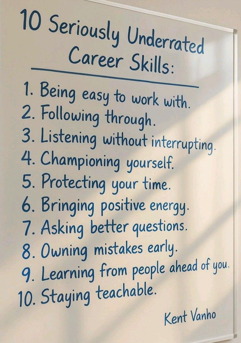 10 Seriously Underrated Career Skills