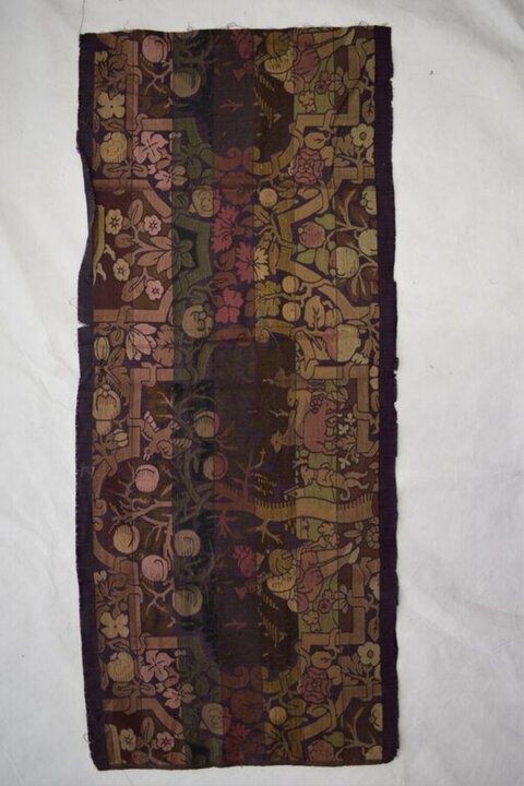 Antique Patterned Textile Fragment