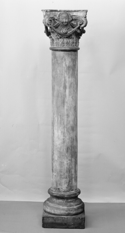 Carved Antique Decorative Column