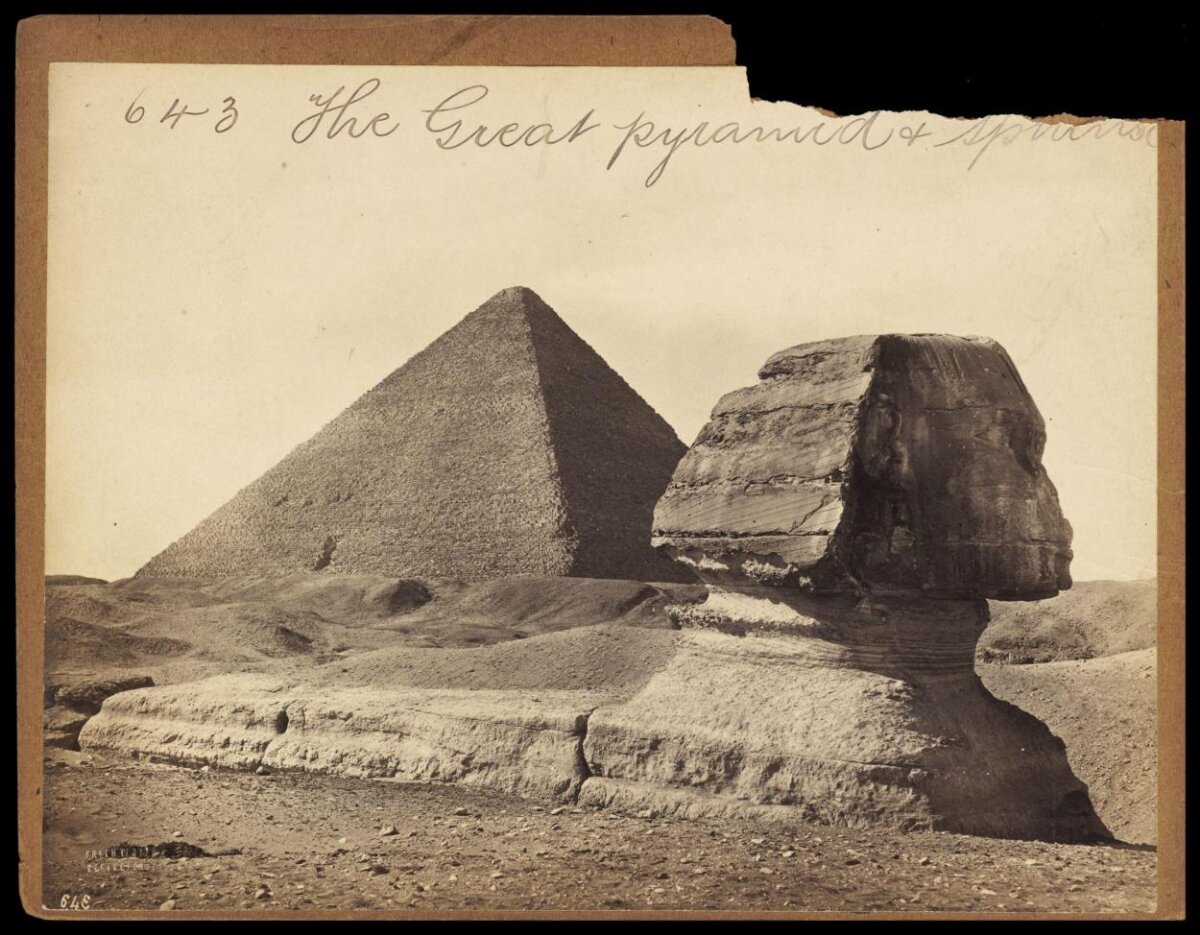 Great Sphinx and Great Pyramid