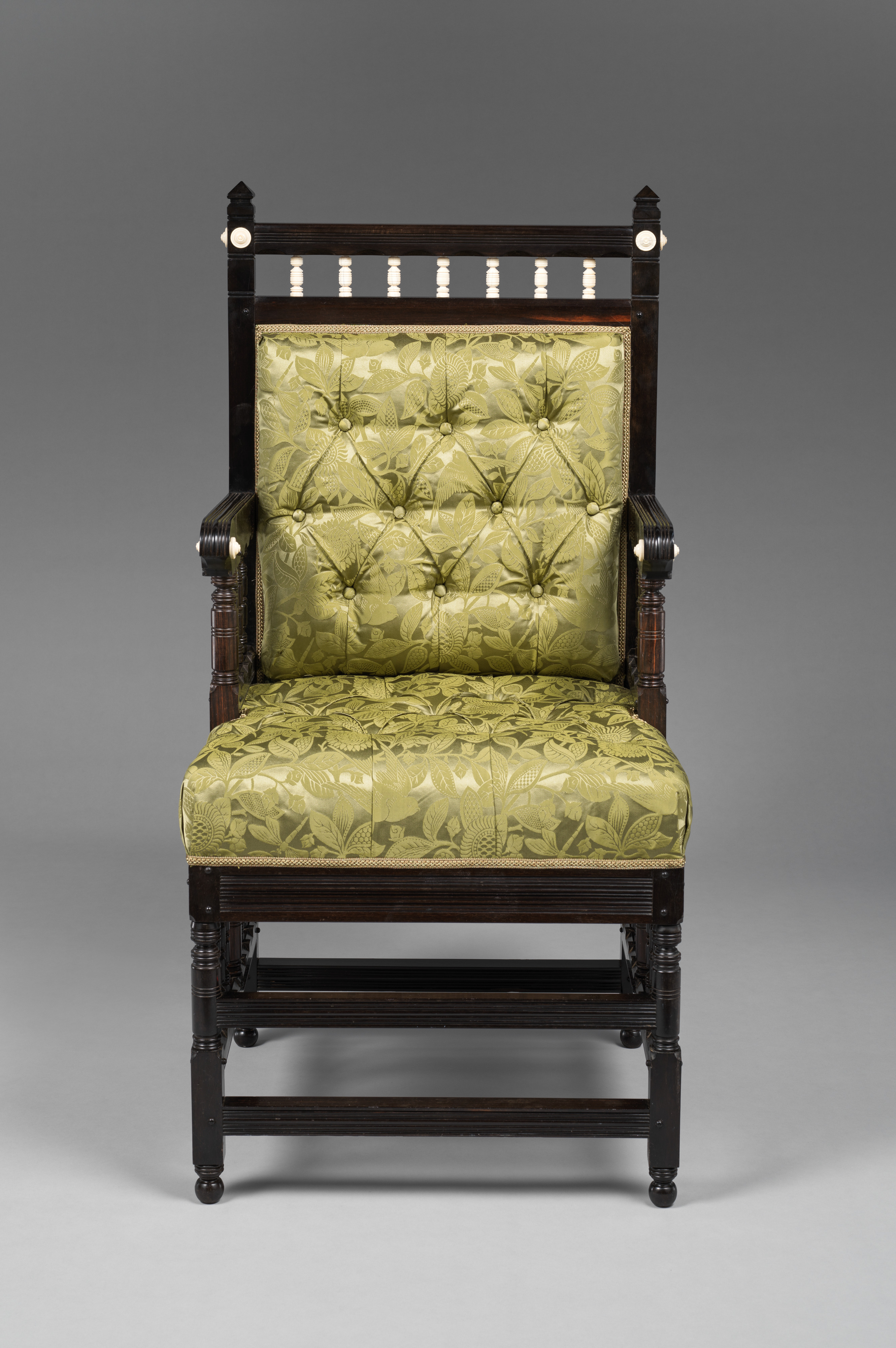 Antique Upholstered Armchair