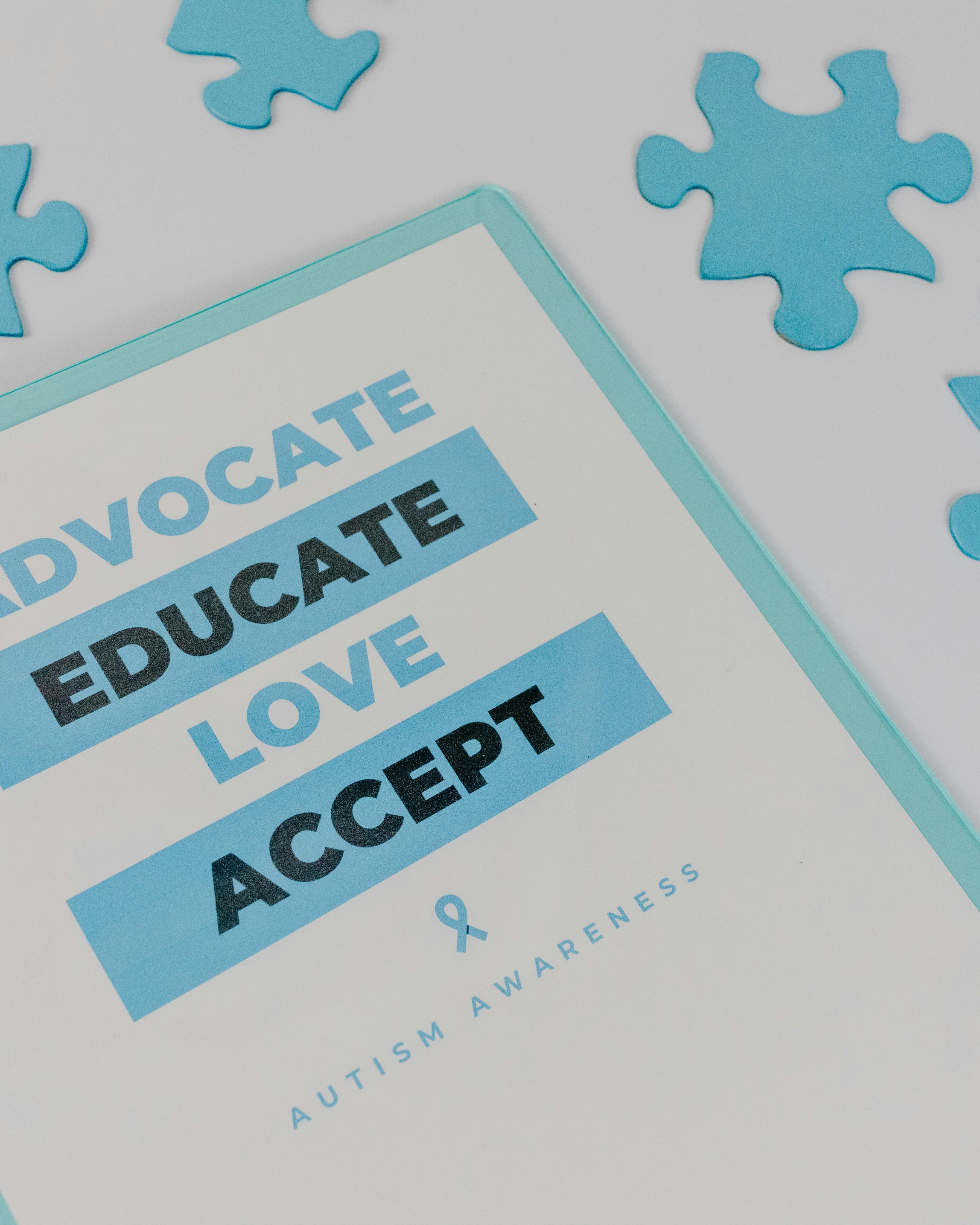 Autism Awareness Advocacy Poster