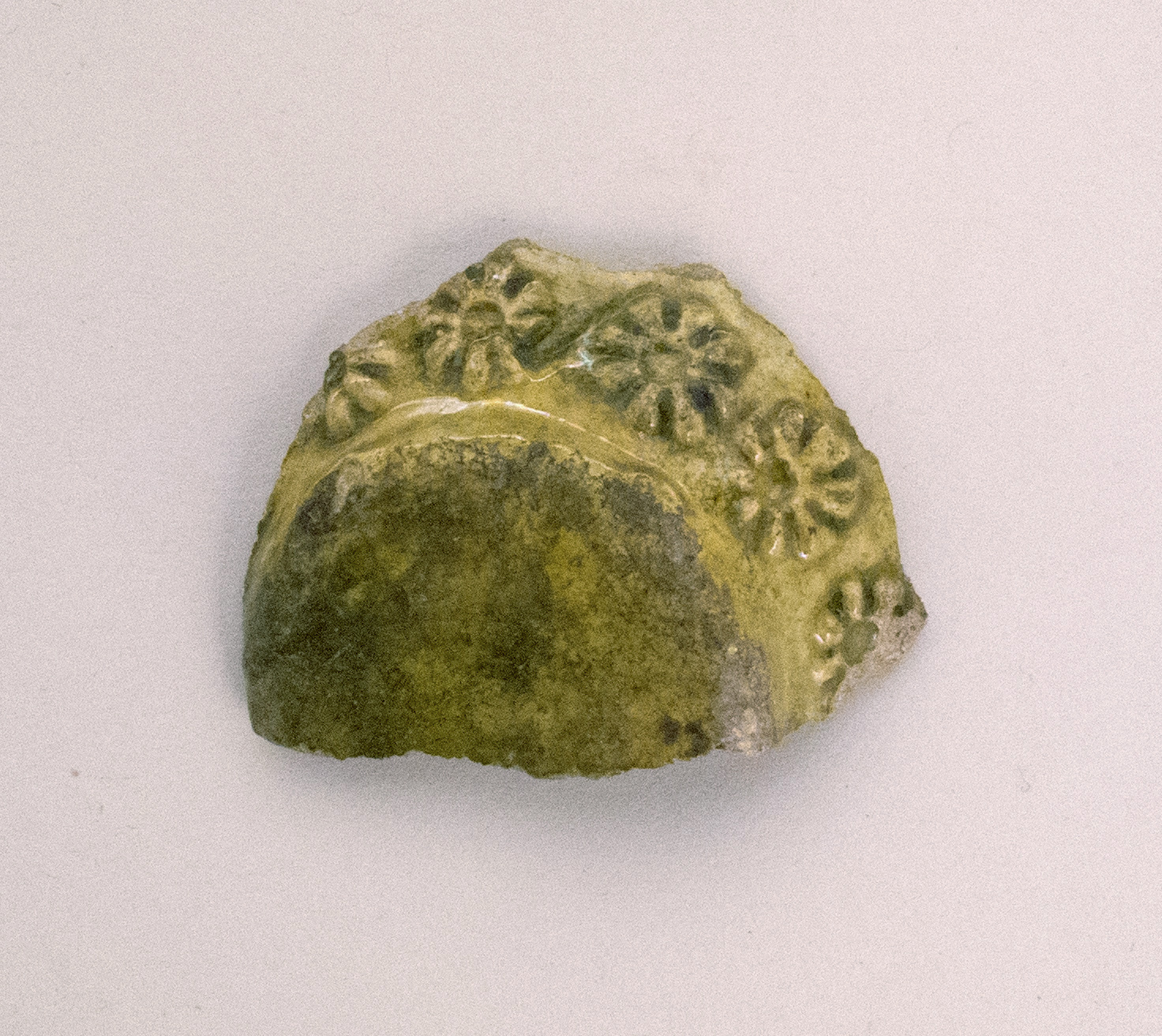 Ancient Stamped Ceramic Shard